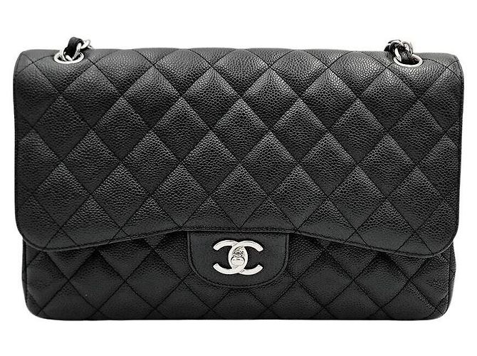 Chanel Caviar Classic Jumbo Noir