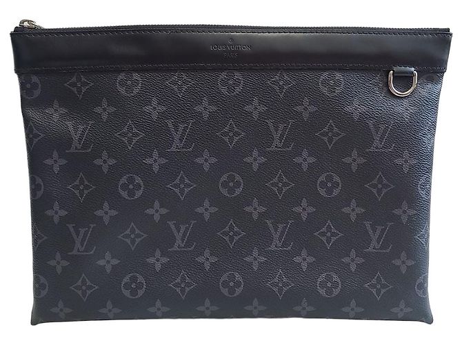 Louis Vuitton Clutch Apollo con monogramma Eclipse Nero