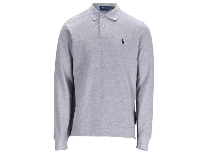 Ralph Lauren Langarm-Polo Braun