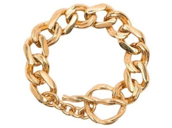 Saint Laurent Bracciale a catena D'oro 