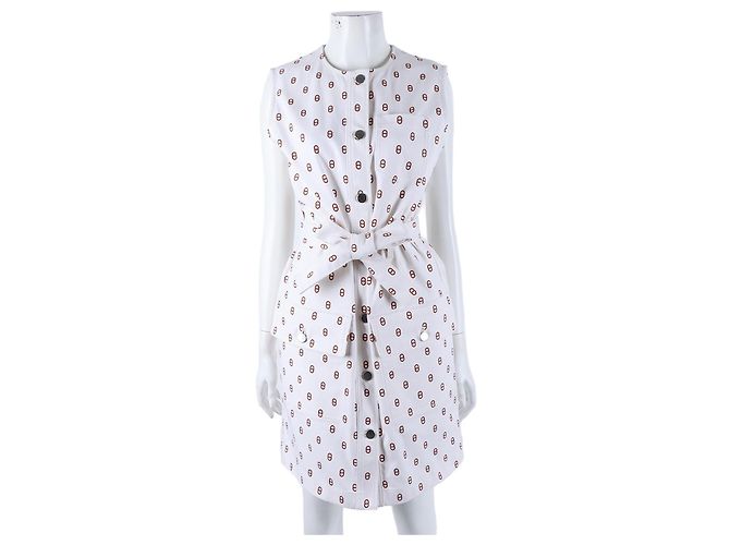 Hermès Vestido Blanco