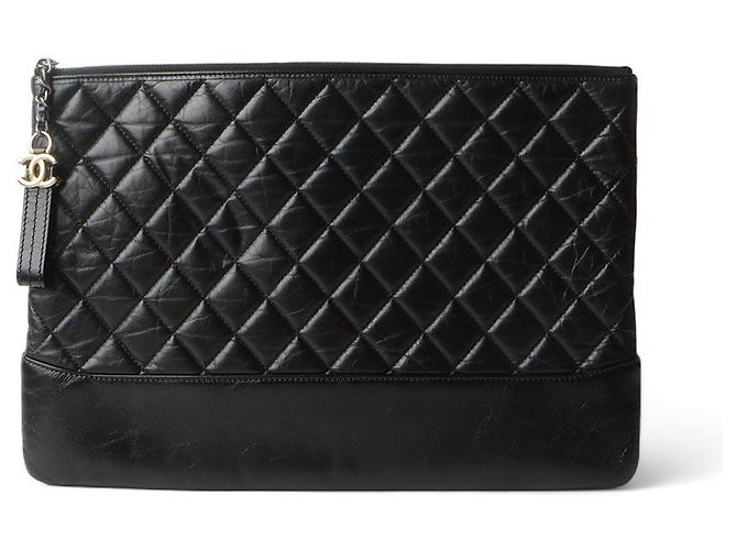 Chanel Pochette Gabrielle Large Noir