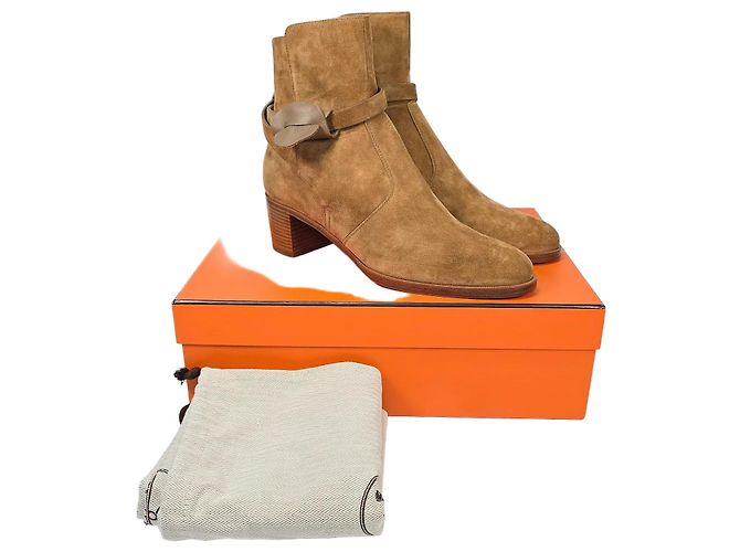 Hermès Botines franceses Multicolor 