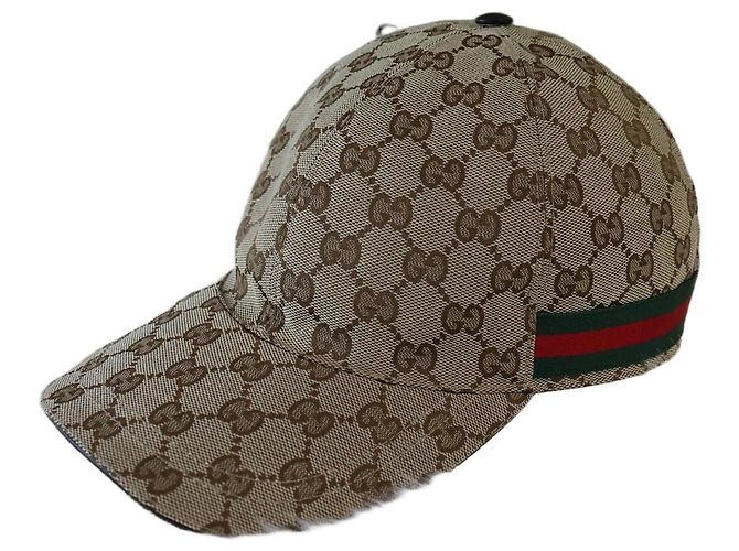 Gucci Web Original GG Canvas Unisex Hat Multiple colors