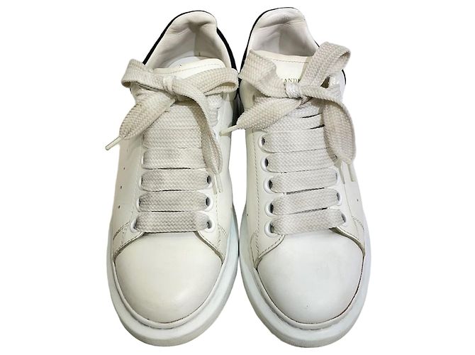 Alexander Mcqueen Sneakers à semelle épaisse Blanc