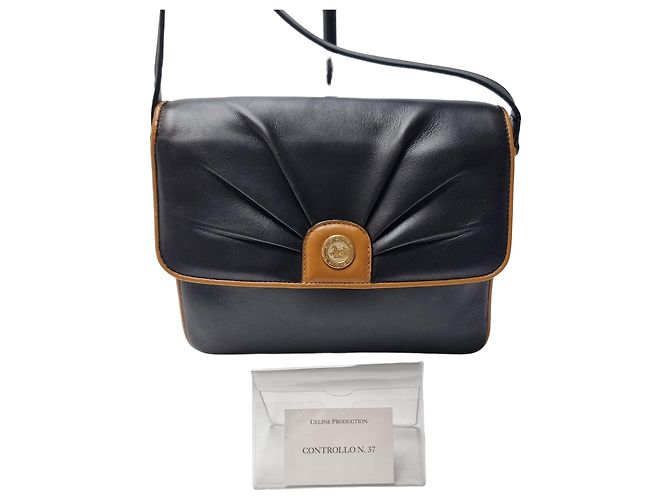 Céline Borsa a tracolla Triomphe Carriage Logo