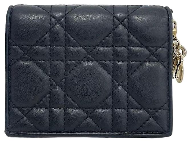 Dior Christian Canage Bi-Fold Wallet Red