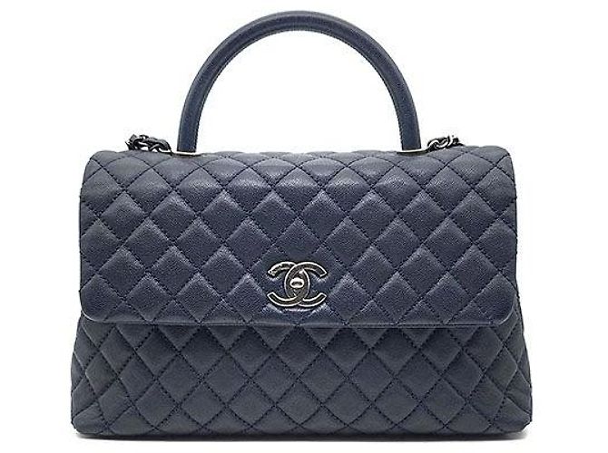Chanel Caviar Coco Handle Noir