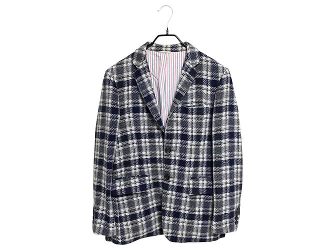 Thom Browne Tweed Check Blazer Jacket Multiple colors