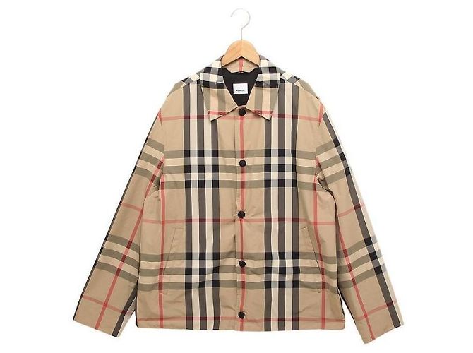 Burberry Giacca in nylon a quadri