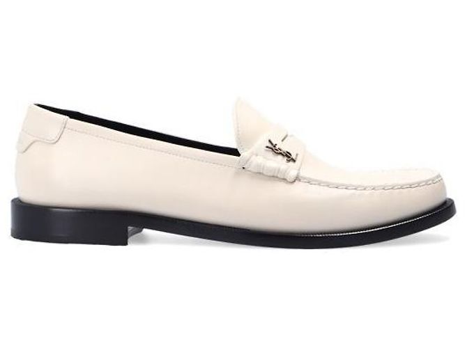 Saint Laurent Mocassino Penny con Monogramma Multicolore