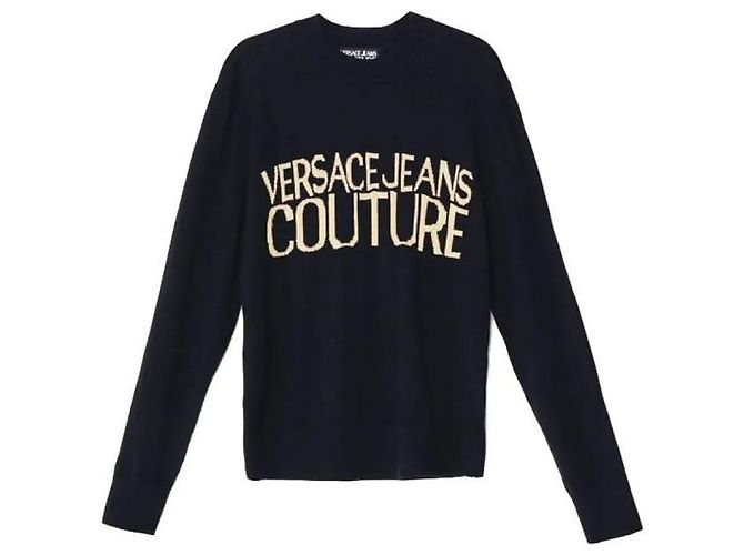 Versace Maglione con logo Couture