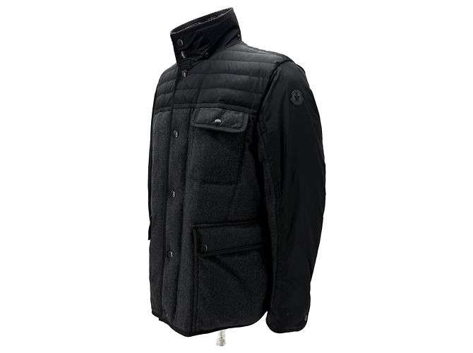 Moncler Men's Blazer Padded Jacket Black