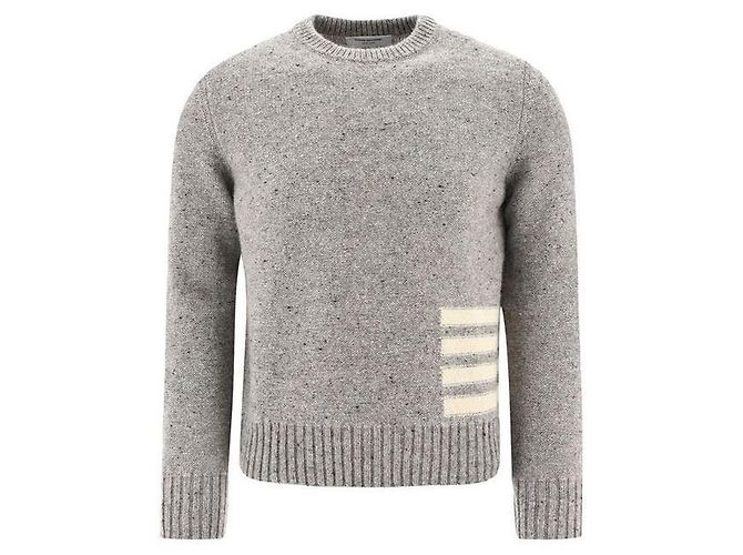 Thom Browne Donegal Intarsia Diagonal Strick