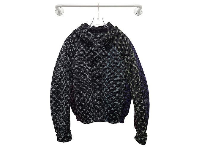 Louis Vuitton Gradient Monogram Mesh Zip-Up Jacket Multiple colors