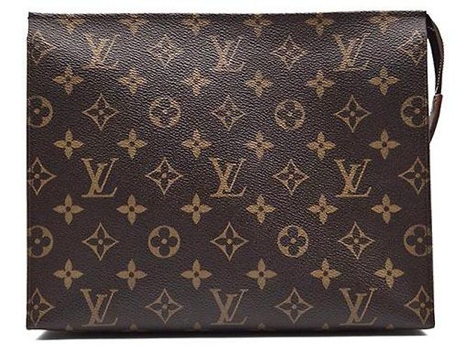Louis Vuitton Necessaire Monogram Marrom