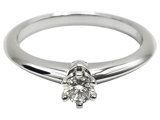 Tiffany & Co Diamantring Silber 