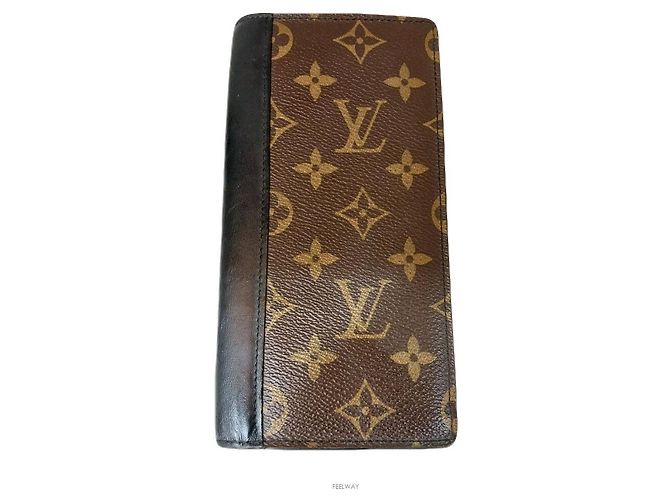 Louis Vuitton Brizza Long Wallet Brown