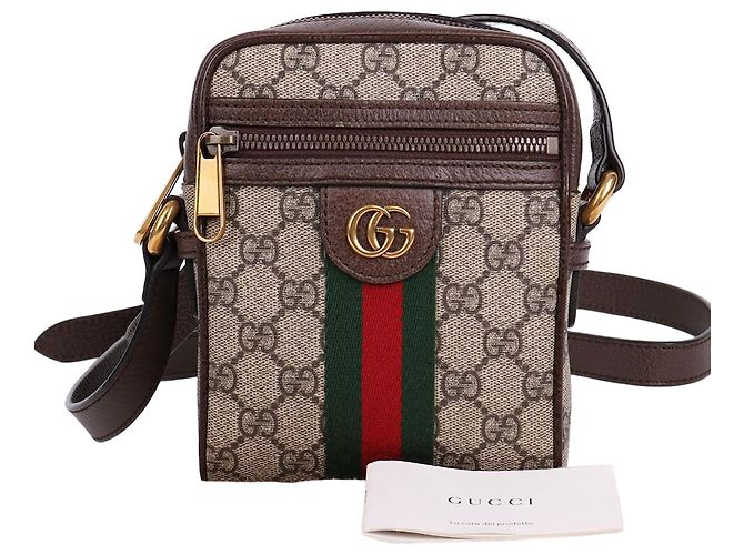 Gucci Borsa a tracolla Ophidia GG Mini Marrone