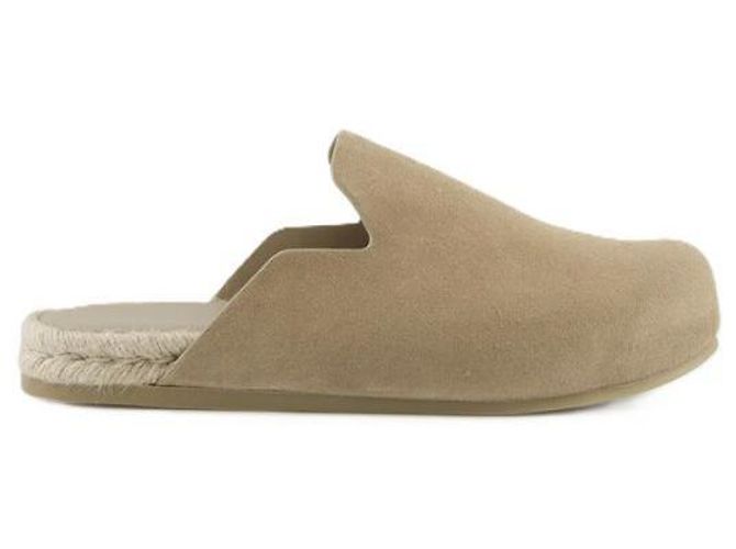 Prada Suede Mule Orange