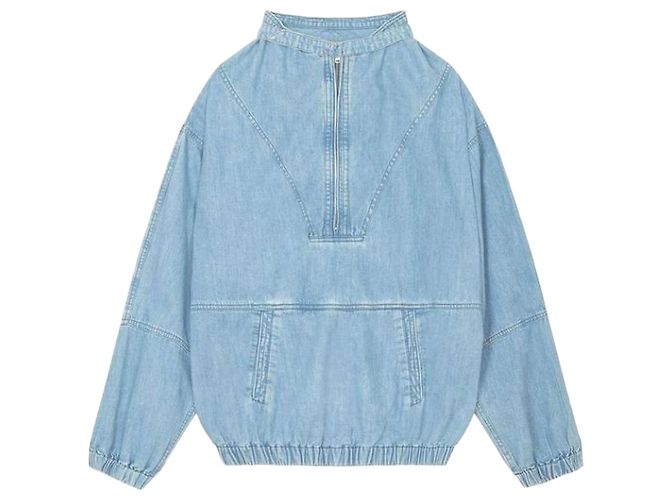 Isabel Marant Denim Half Jacket Blue