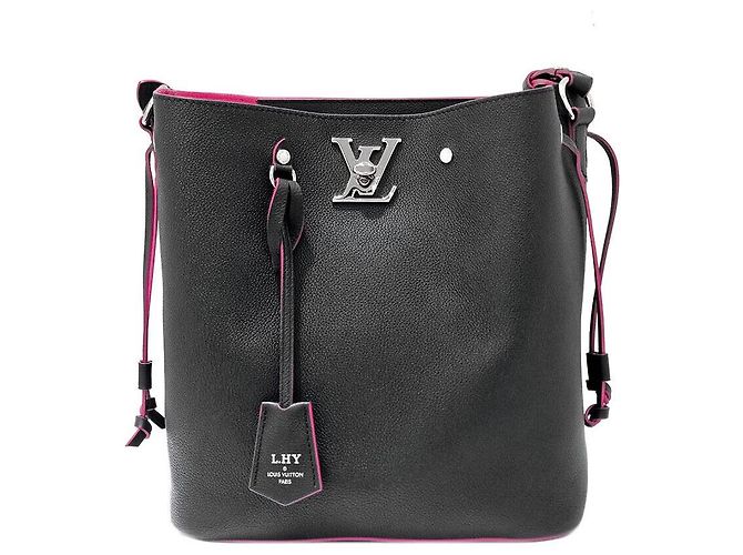 Bucket Louis Vuitton Borsa a secchiello Rockmi Nero 