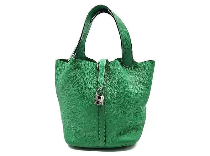 Hermès Lock Picotin Vert
