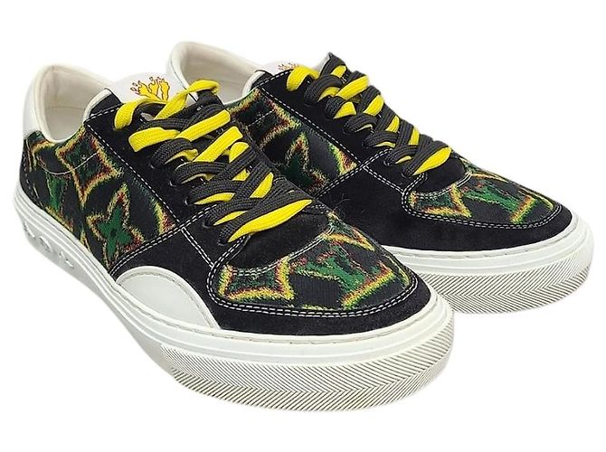Louis Vuitton Sneaker LV Ollie in jacquard monogram Nero