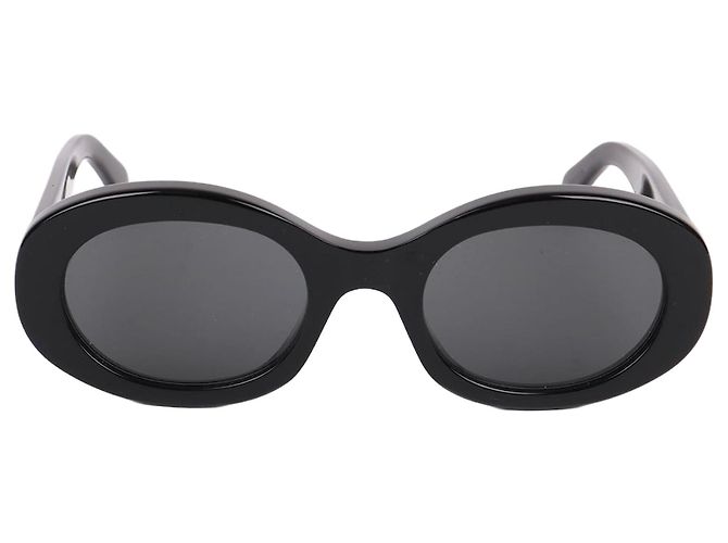 Céline Occhiali da sole Triophe Black Logo Nero