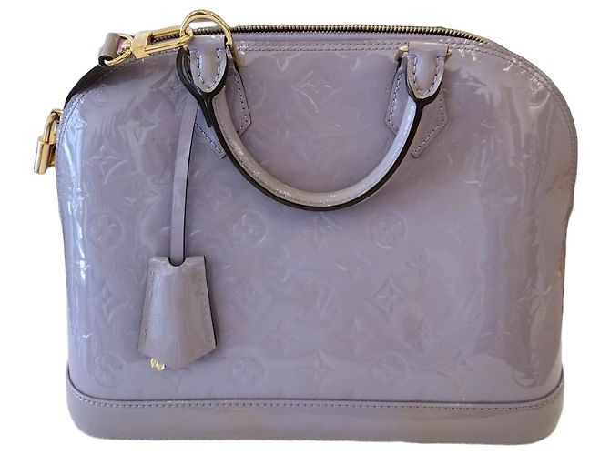 Louis Vuitton Vernis Monogram Alma PM Violet