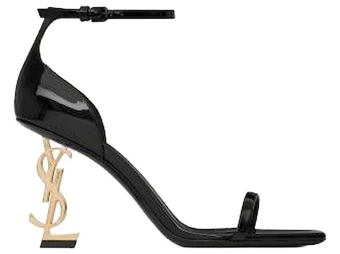 Saint Laurent Opium Sandals Black