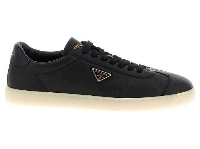 Prada Rain Deer Leather Sneakers