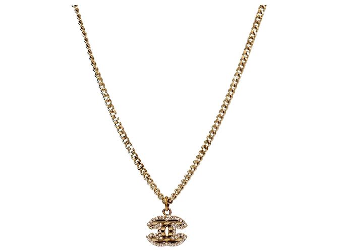 Chanel Collana Cubic CC Oro D'oro 