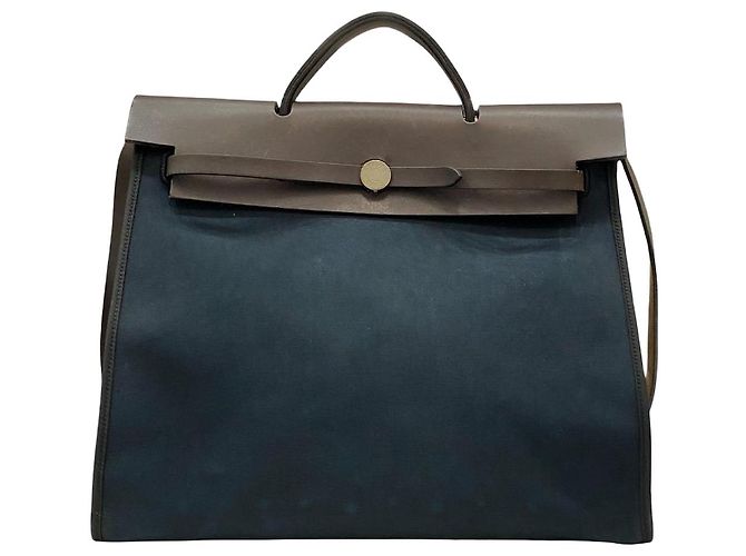 Hermès Erbak Navy Blue