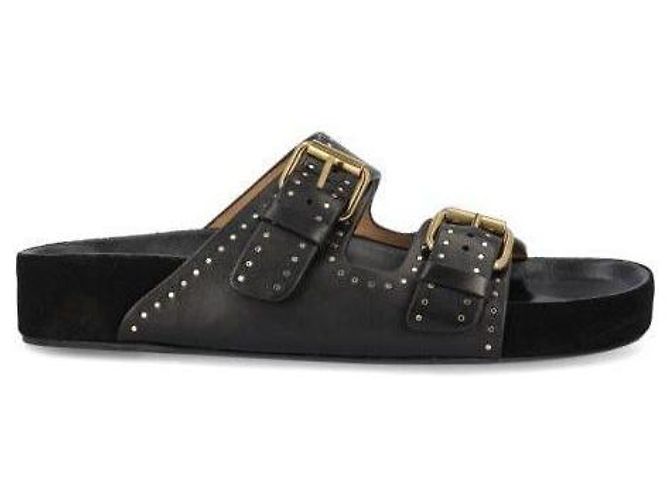 Isabel Marant Sandale Schwarz