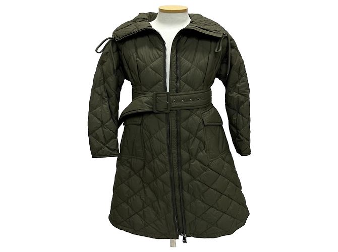 Moncler Casaco longo acolchoado de penugem CAPRIER Preto