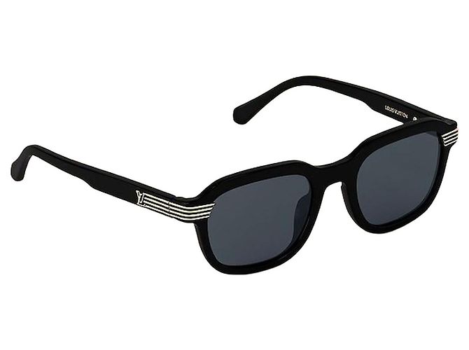 Louis Vuitton Square Round Sunglasses Black