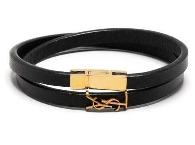 Saint Laurent CASSANDRE Armband mit doppeltem Riemen