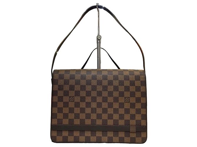Louis Vuitton Bolsa de ombro com aba Damier Tribeca Multicor
