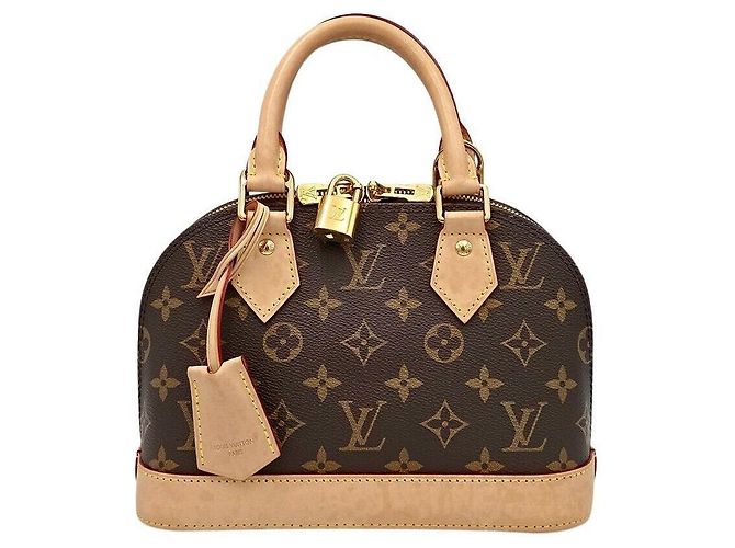 Louis Vuitton Monogram Alma BB Nero Panno