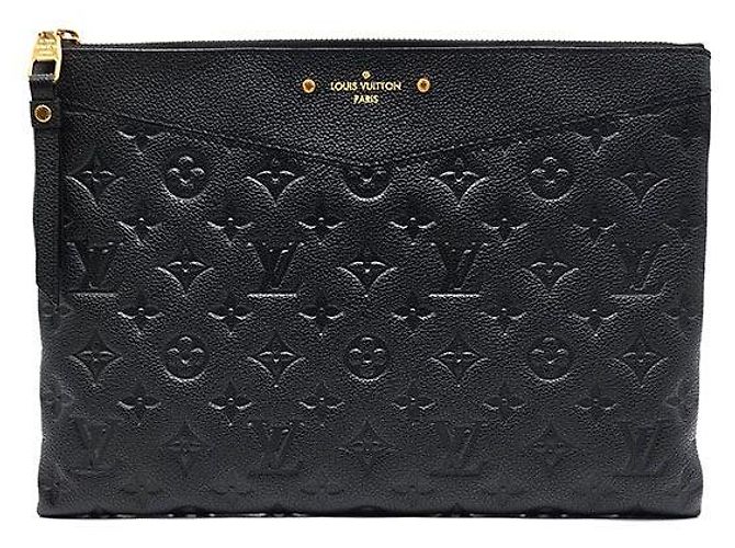 Louis Vuitton Empreinte Daily Clutch Schwarz