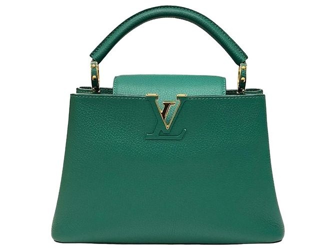 Louis Vuitton Capucines BB Green Verde