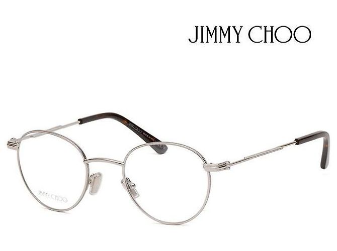 Jimmy Choo Metal Frame Luxury Round Silver Multiple colors