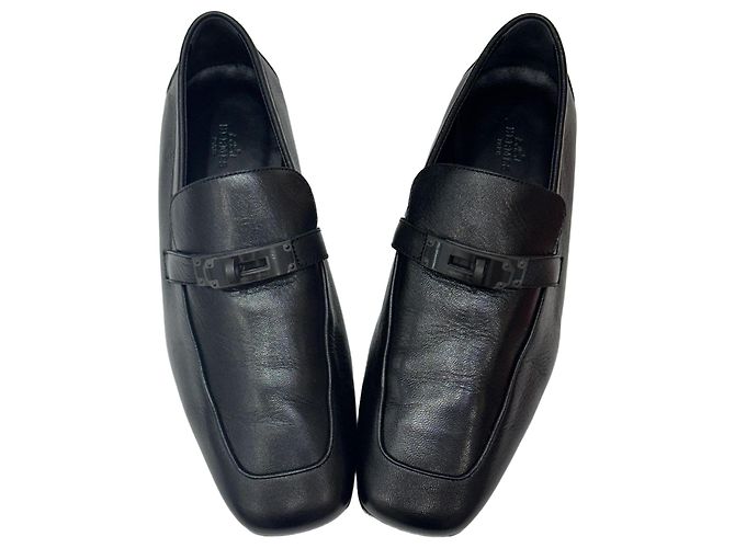 Hermès Loafer Charlie Black Schwarz