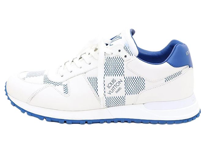 Louis Vuitton Run Away Sneaker Herren Sneaker Schuhe Blau