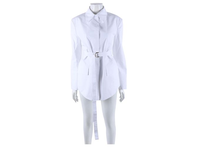 Chaqueta de algodón Valentino Blanco