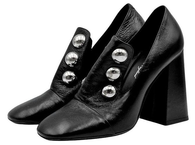 Burberry Scarpe in pelle Nero