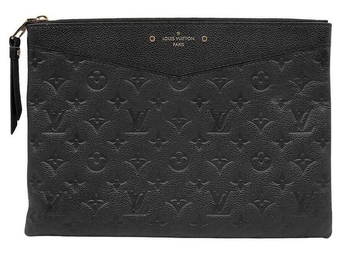 Louis Vuitton Daily Clutch Schwarz