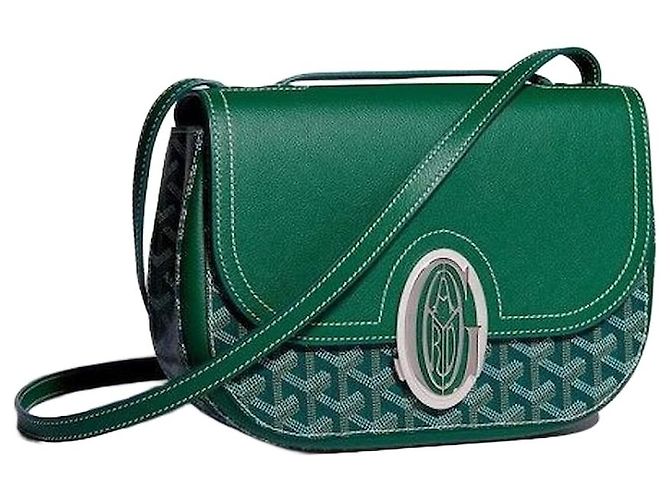 233 Goyard Bolso para mujer verde de espalda