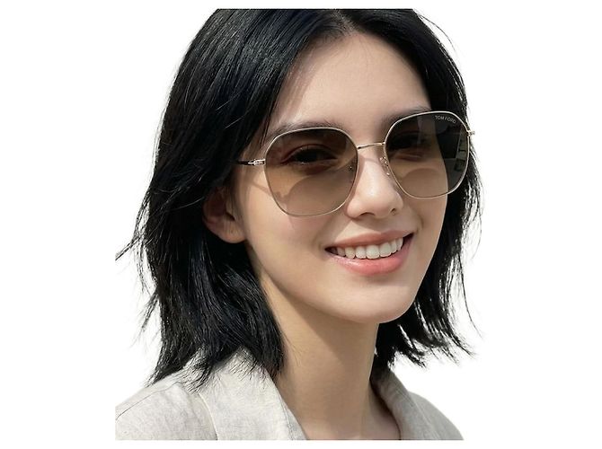 Tom Ford Sunglasses Luxury Oversized Asian Fit Metal Multiple colors